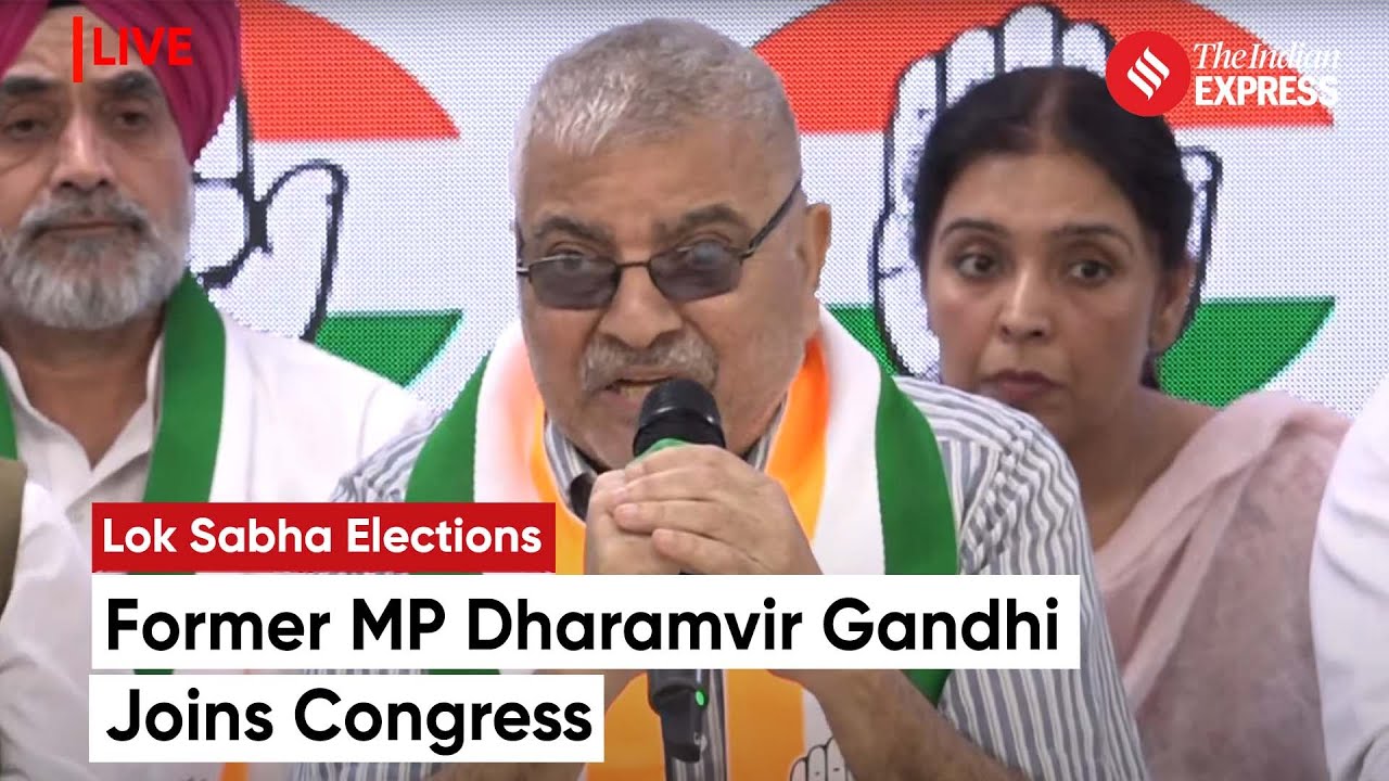 Live: Former AAP MP From Patiala Dr. Dharamvir Gandhi Joins Congress