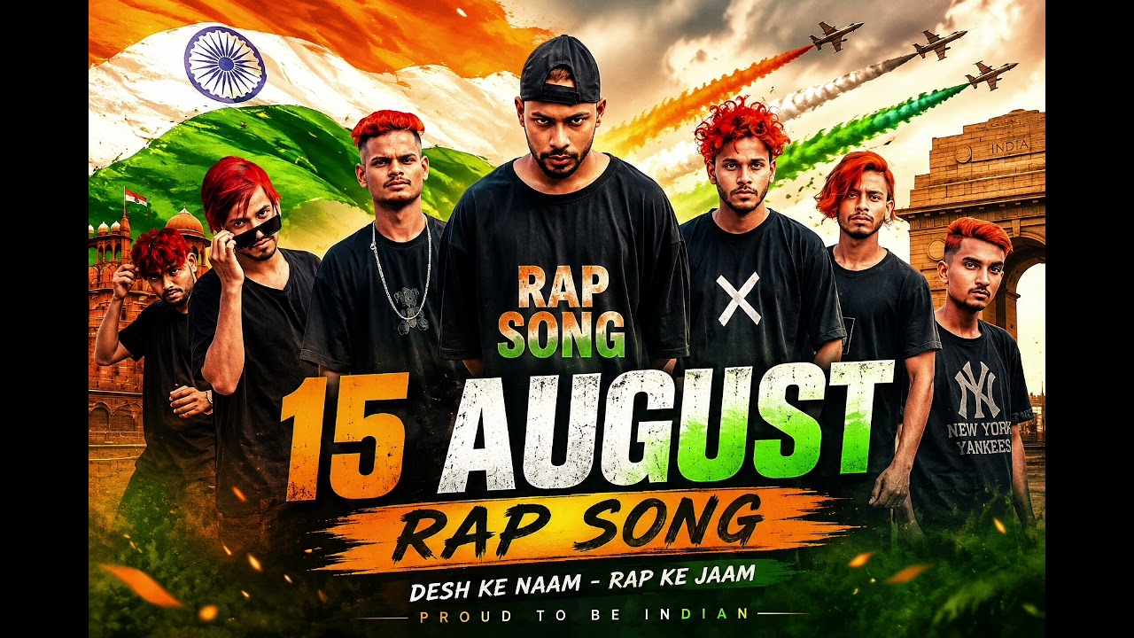 🇮🇳 15 August Rap Song 🔥 | Desh Ke Naam Rap Ke Jaam | Independence Day Rap 2026