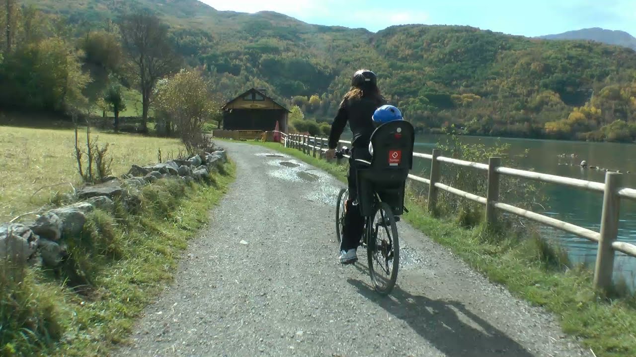 Benasque, Anciles y embalse de Linsoles .En bici con niños.