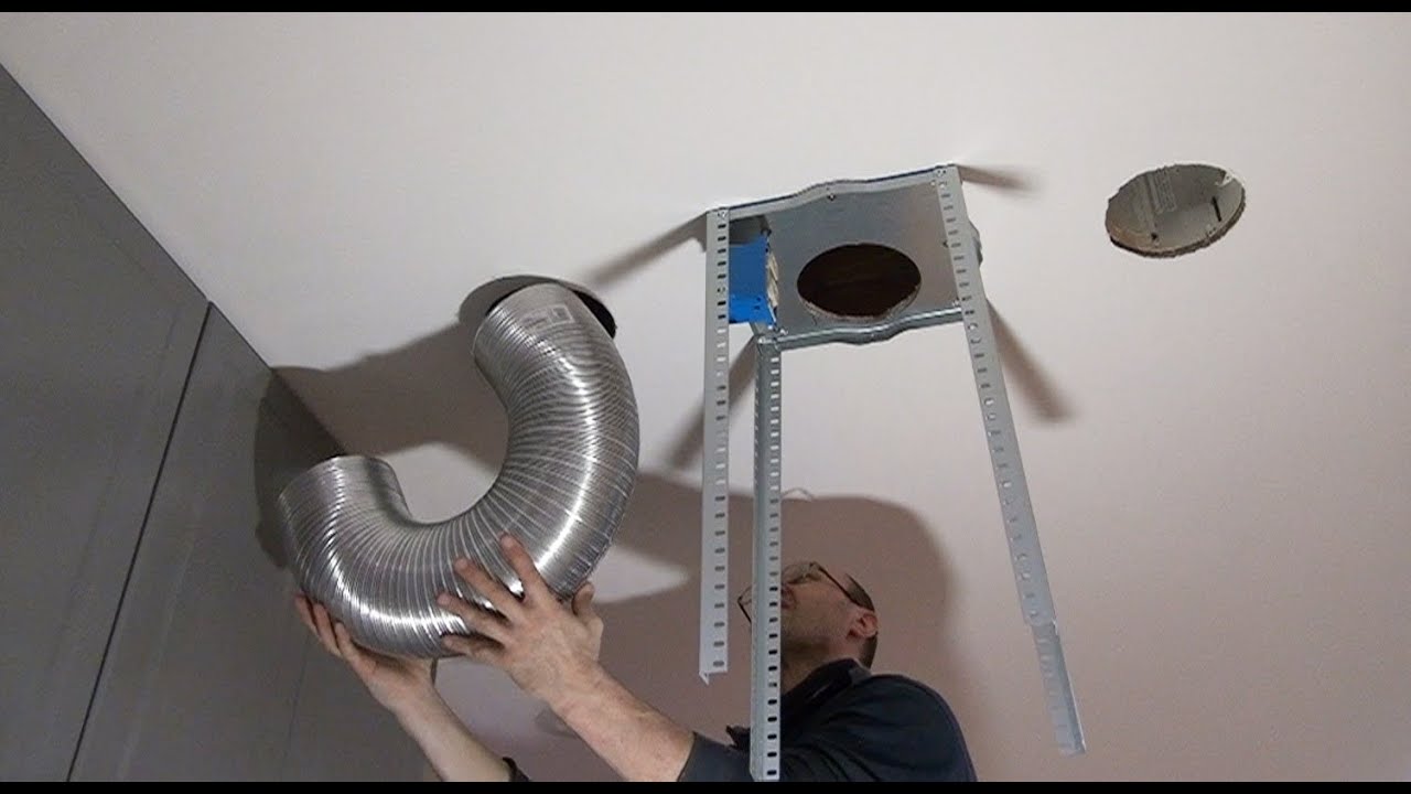 Range Hood Duct pipe and Electric Outlet installation #2. Труба вытяжки и розетка