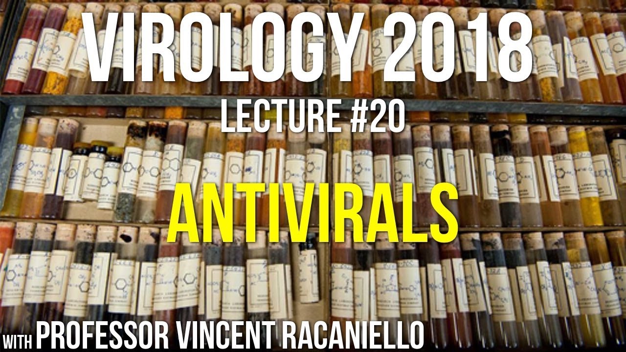 Virology Lectures 2018 #20: Antivirals