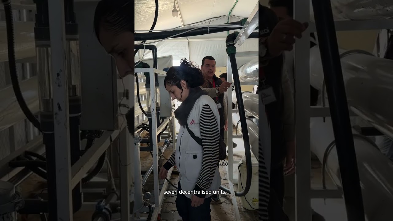 Doctors Without Borders in #Gaza: Water supplies at risk amid infrastructure destruction