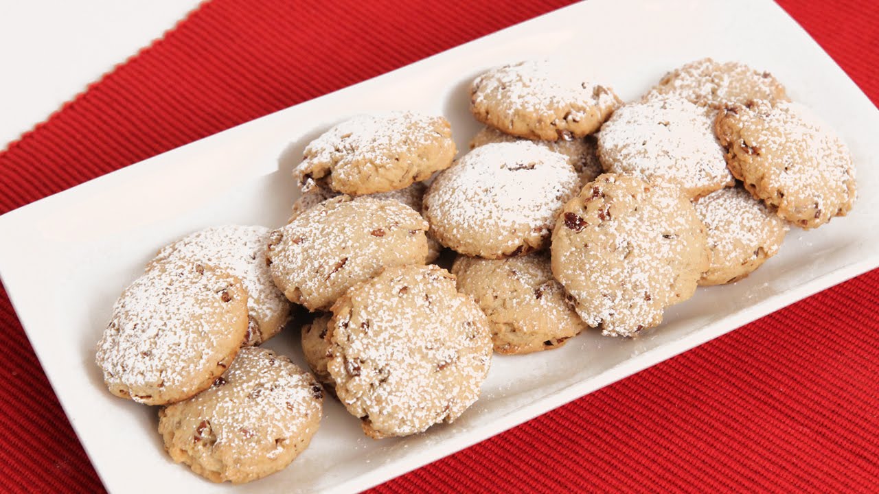 Homemade Pecan Sandies Recipe - Laura Vitale - Laura in the Kitchen Episode 833