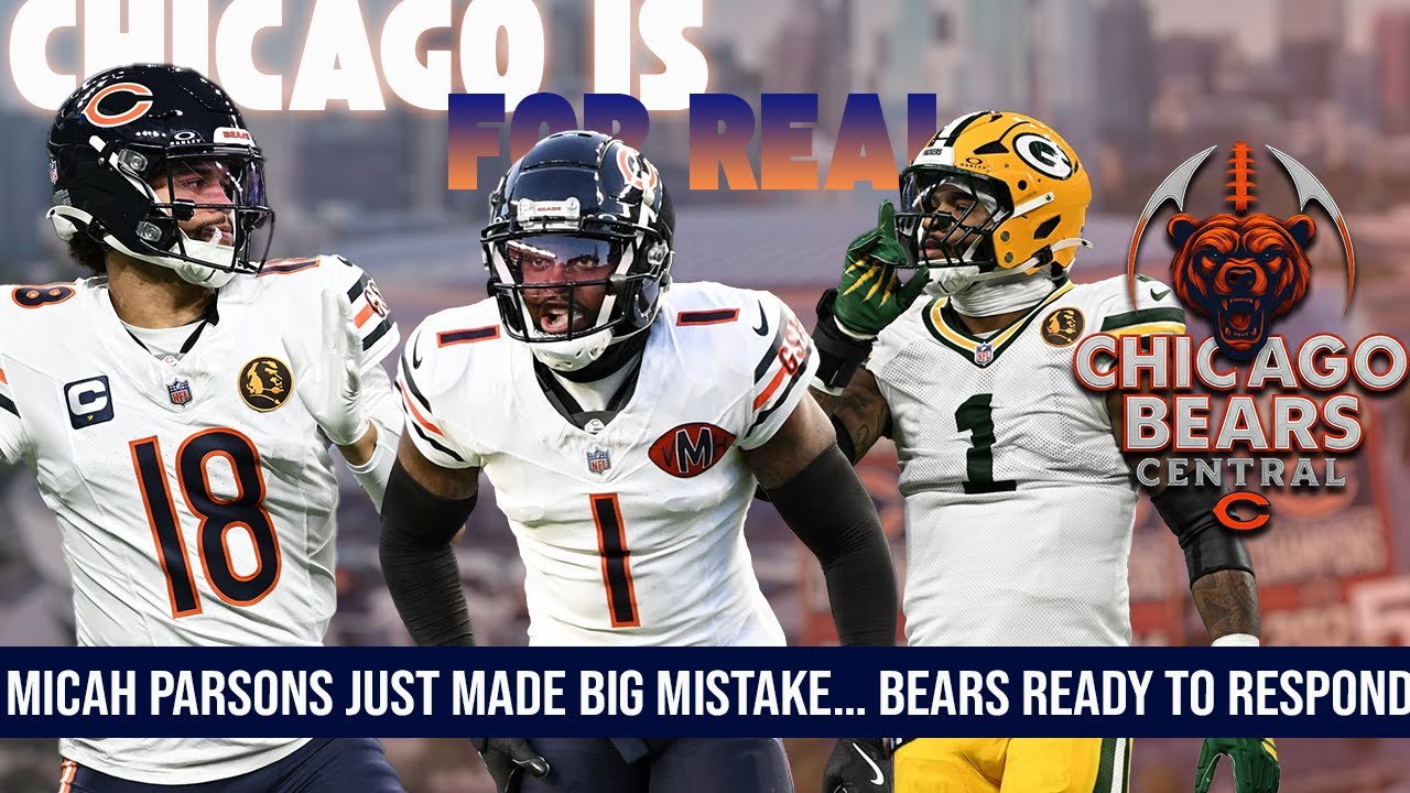 Micah Parsons Just Made BIG Mistake… Bears Ready to Respond 😳🔥| Jaylon Johnson Sends WARNING Shot