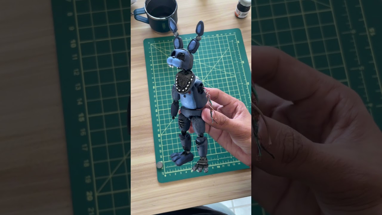 Фигурка Withered Bonnie #customfigure #fnaf #figures #posingfigures #custom #fnafmodels
