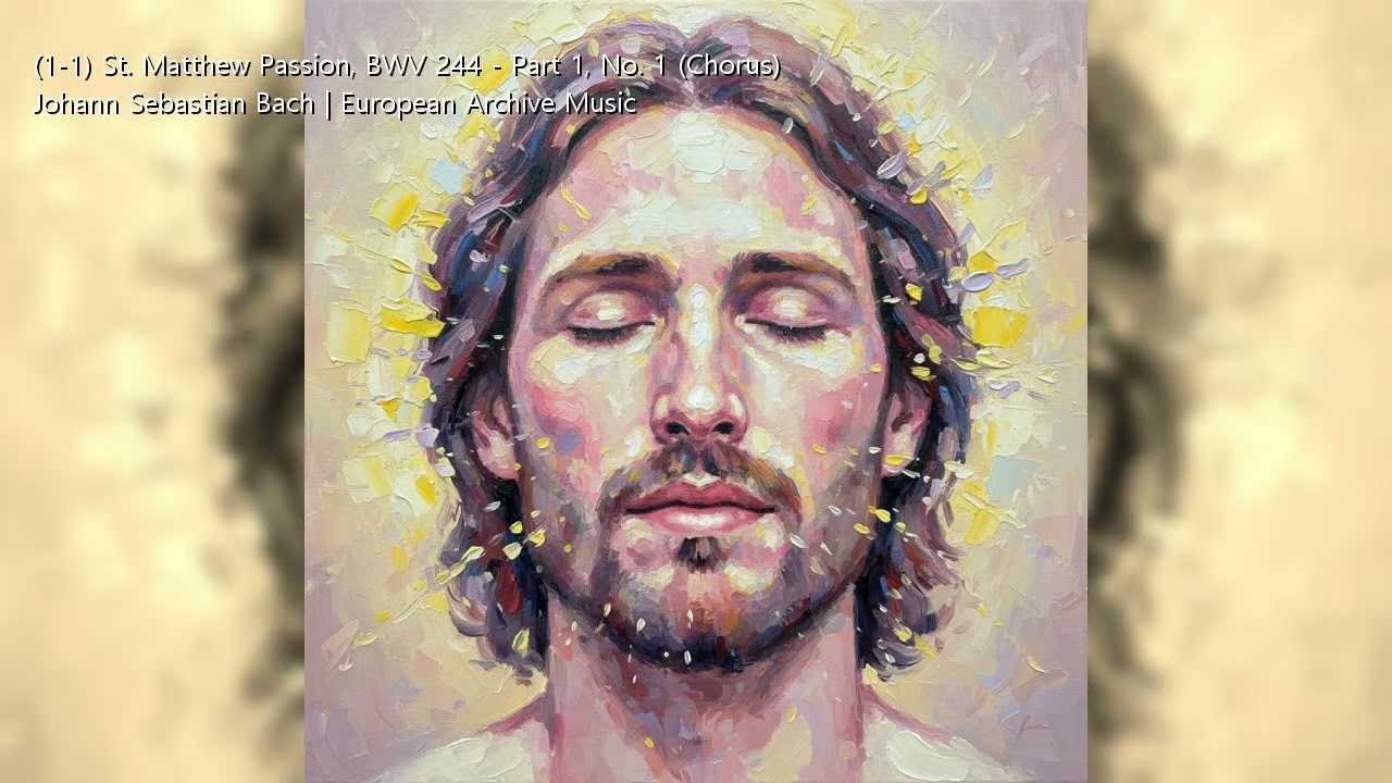 Bach(1-1): St. Matthew Passion, BWV 244 - Part 1, No. 1 (Chorus) | European Archive Music