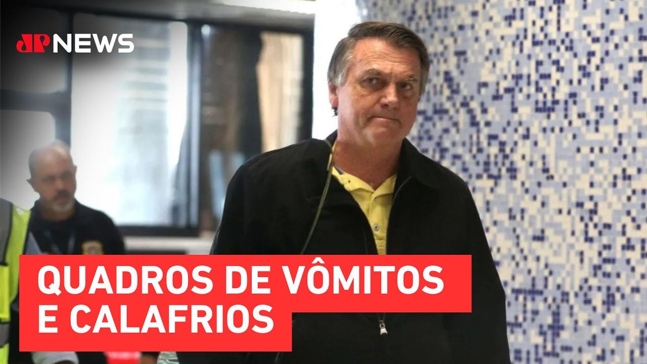 Bolsonaro vai ao hospital após passar mal durante a madrugada