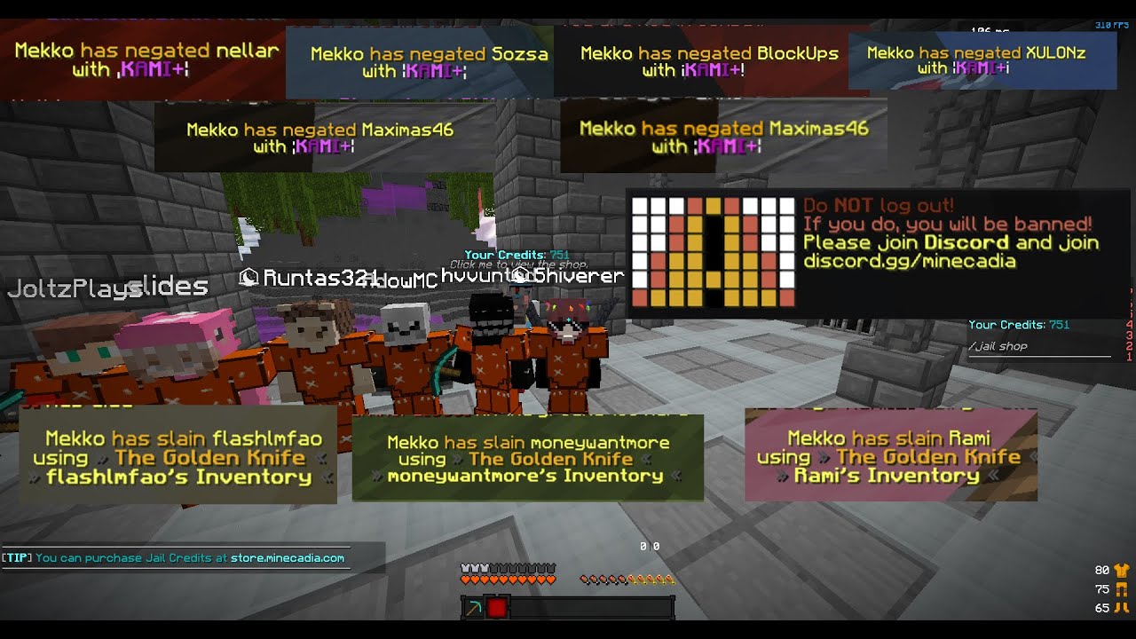 The 👑 of Minecadia Kitmap