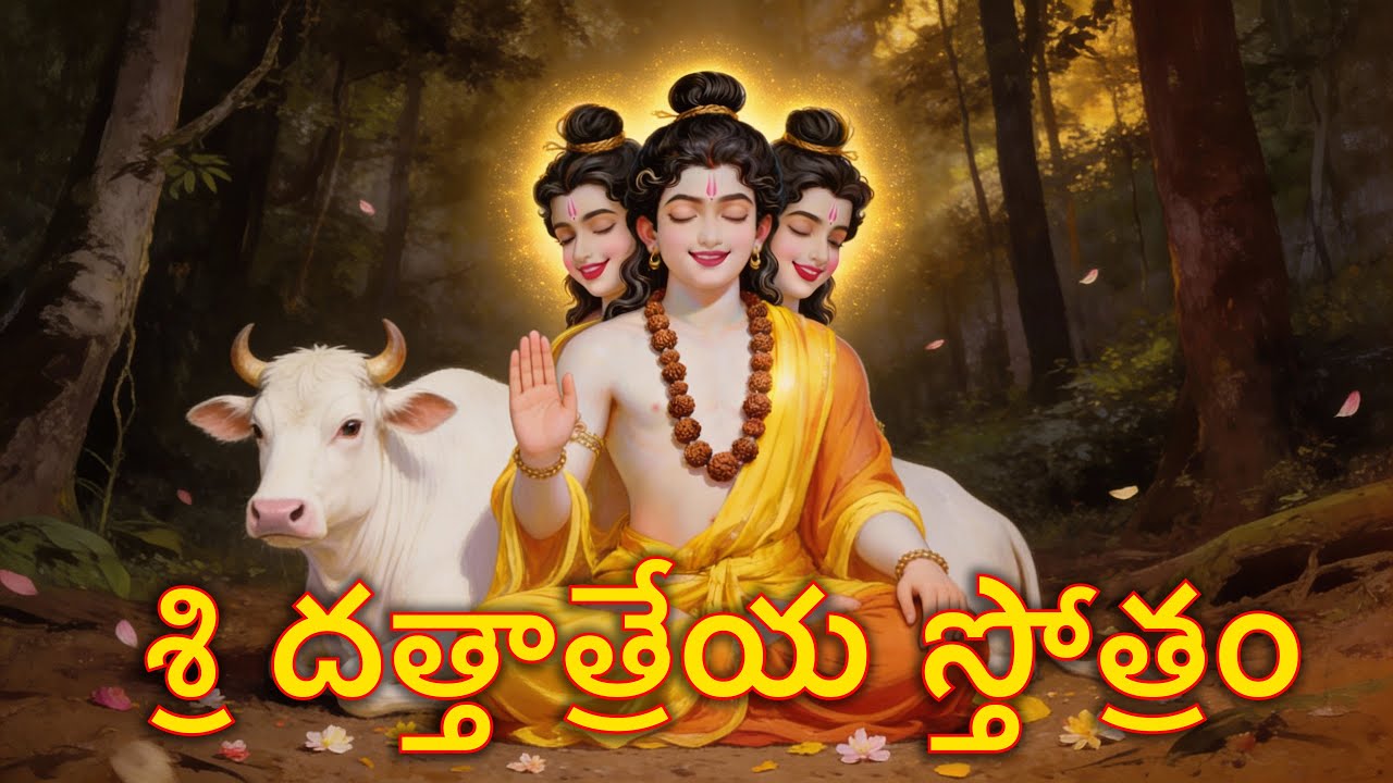 Sri Dattatreya Stotram | Powerful Mantra for Healing, Peace & Protection | Datta Guru Morning mantra