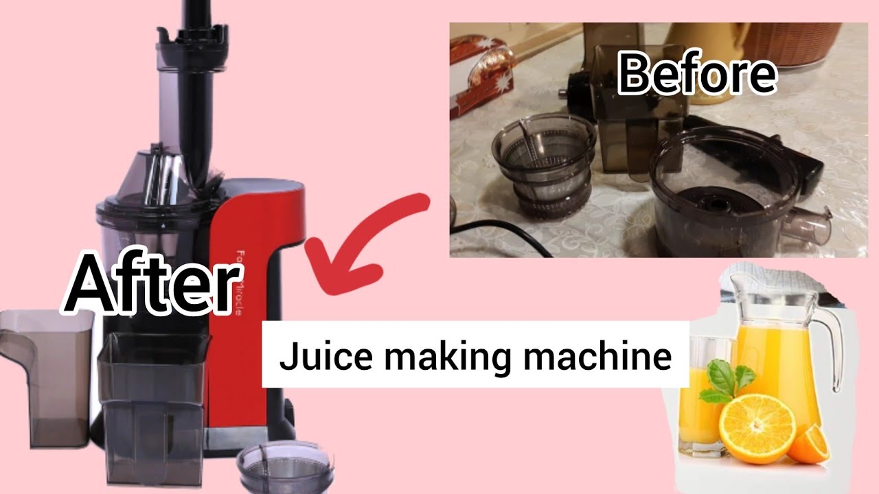 fancy miracle juice making machine/ how to install juice making machine step by step tutorial.