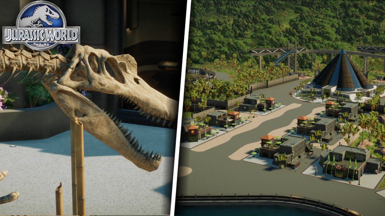 Main Street | Jurassic World Evolution 2 | Jurassic World 1/8