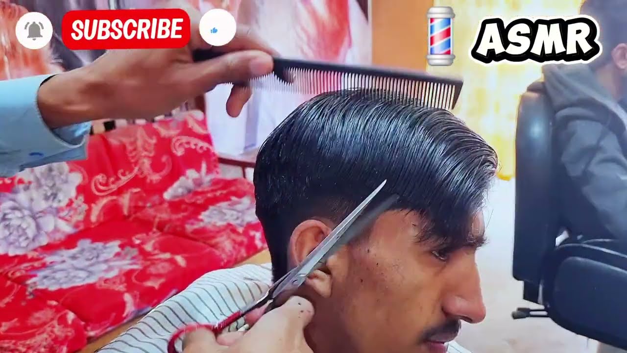 💈Insanely Relaxing ASMR Haircut ✂️ Clean Scissor Sounds | UK Barber