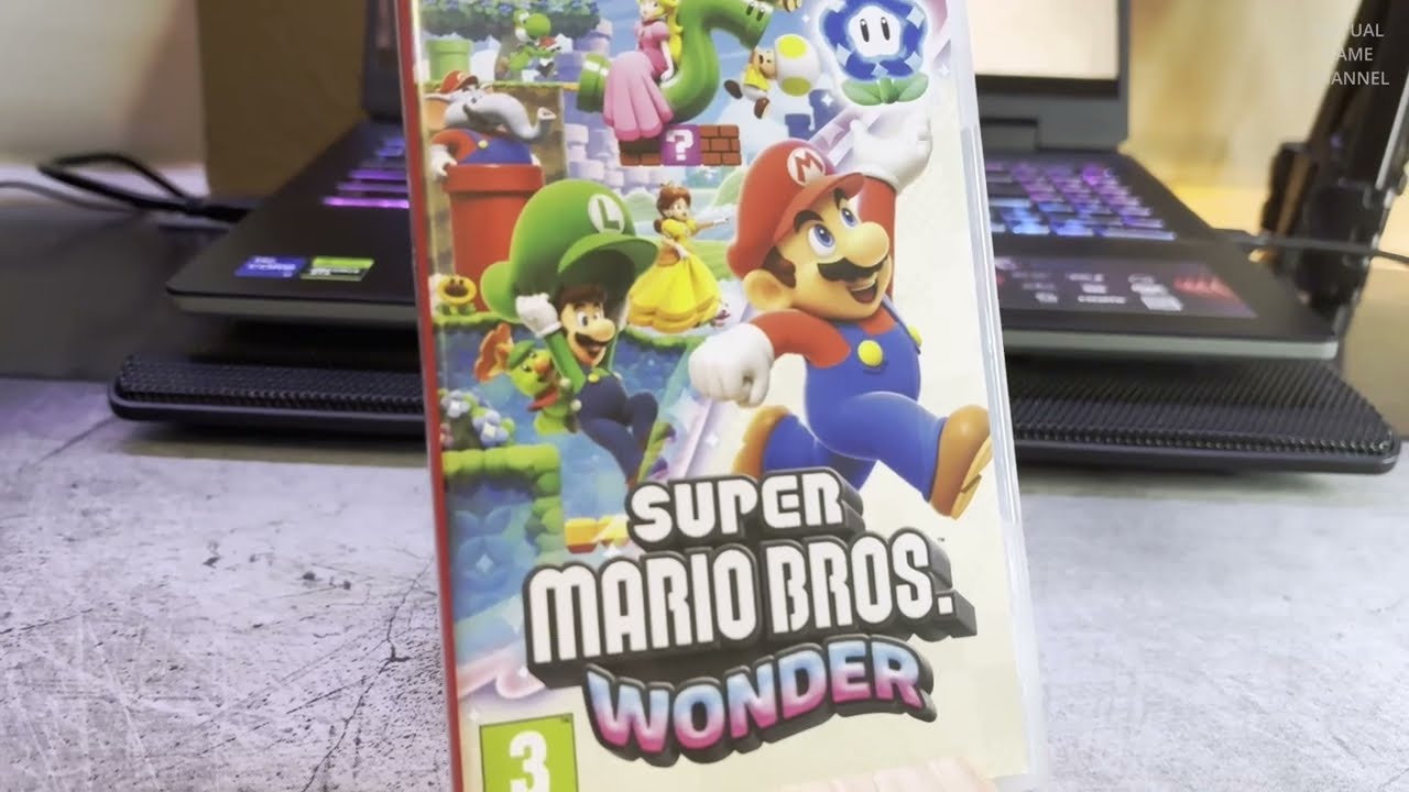 Super Mario Bros  Wonder - unboxing