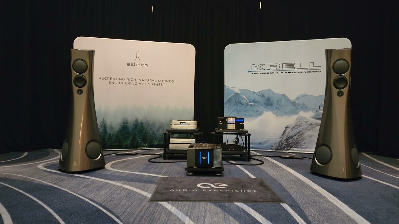 Estelon & NEW KRELL POWER AMPLIFIER!