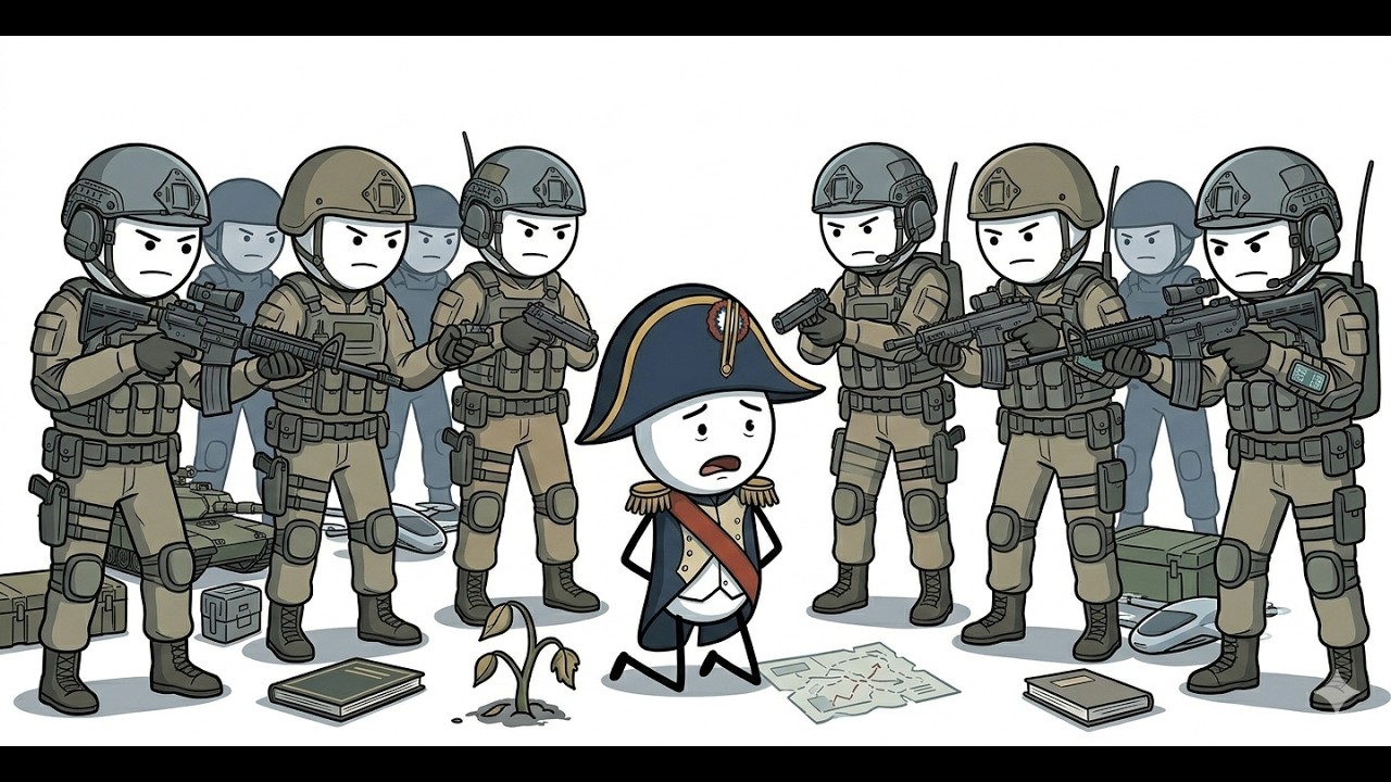 ¿Cuánto duraría Napoleón en una guerra moderna?