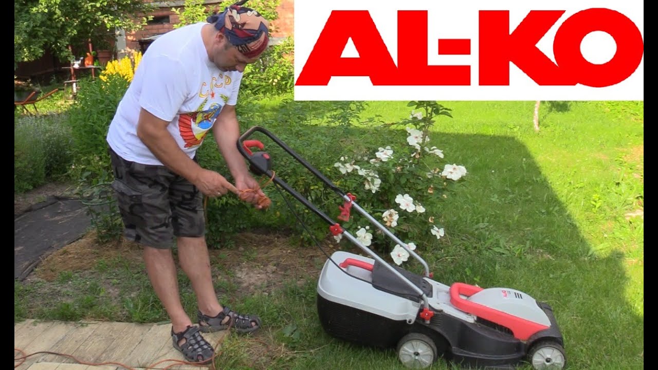Газонокосилка  AL-KO Classic 3.82 SE обзор модель 112856