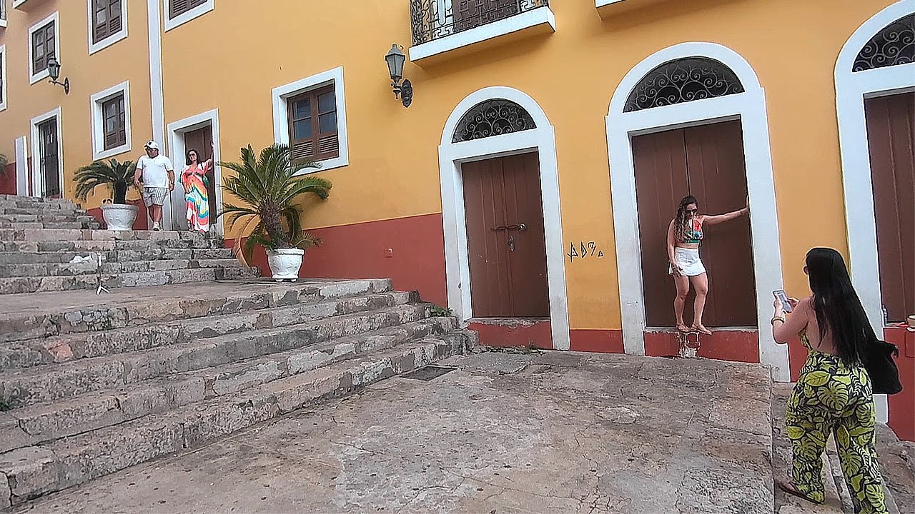 Passeio por toda Rua do GIZ, uma das Ruas mais Bonitas do Brasil