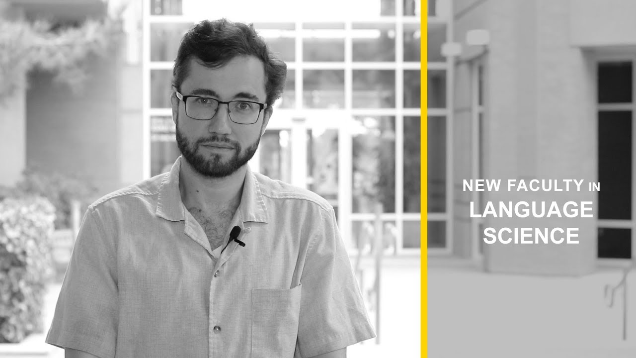 Richard Futrell - New Faculty Fall 2018