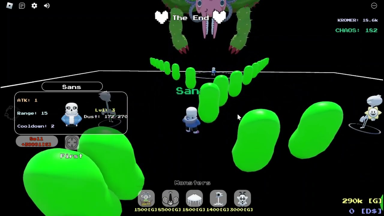 Undertale Tower Defense Omega Flowey