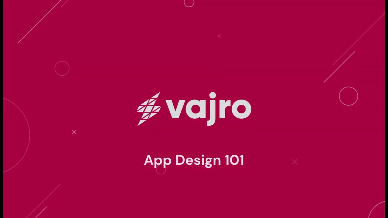 How to design your mobile app with Vajro