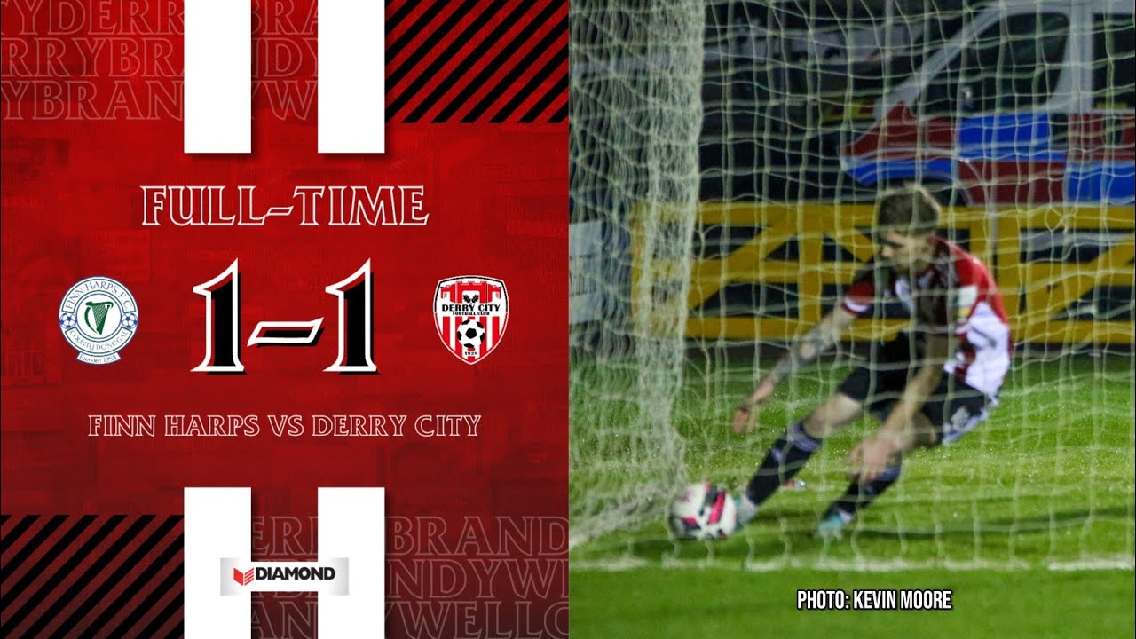Finn Harps 1-1 Derry City - Highlights - SSE Airtricity League - 05/11/2021