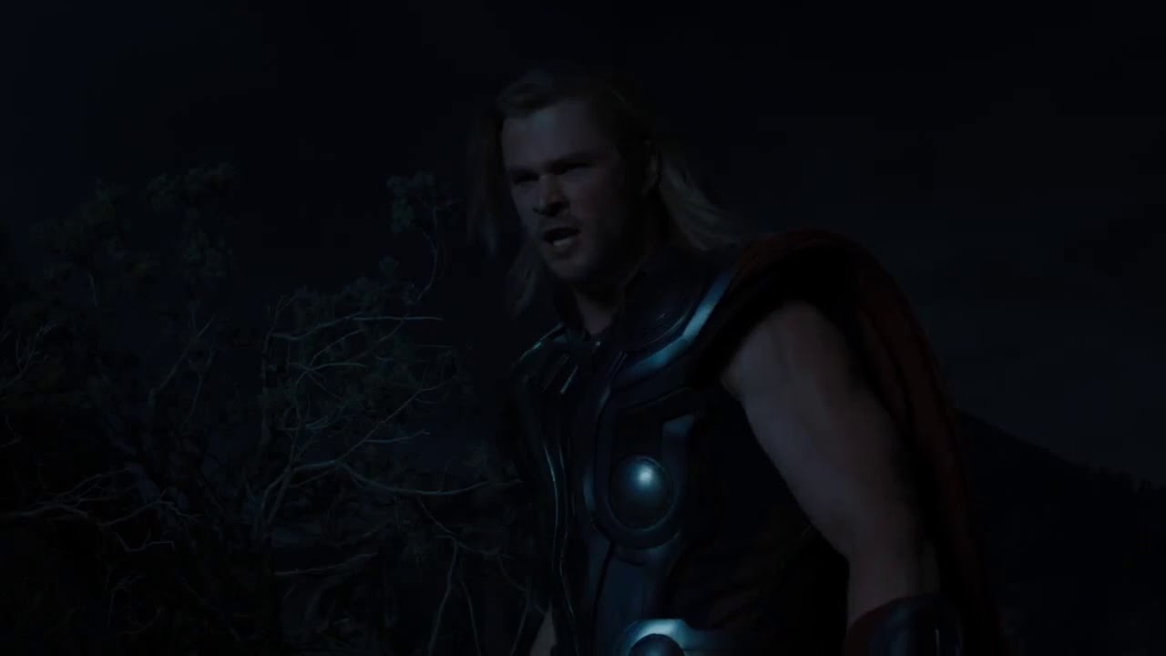 Thor Kidnaps Loki From Tony & Steve - Avengers (2012) - Full HD