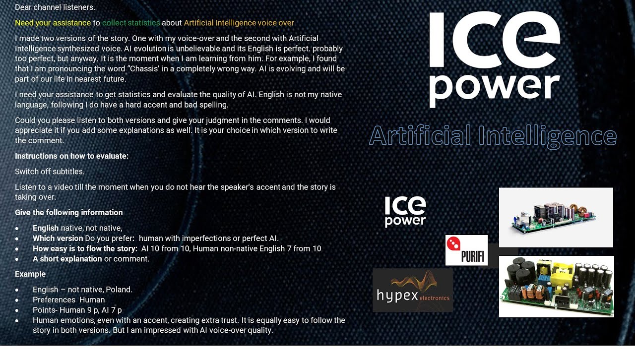 Class d amplifier boards overview part 3 ICEpower AI VO