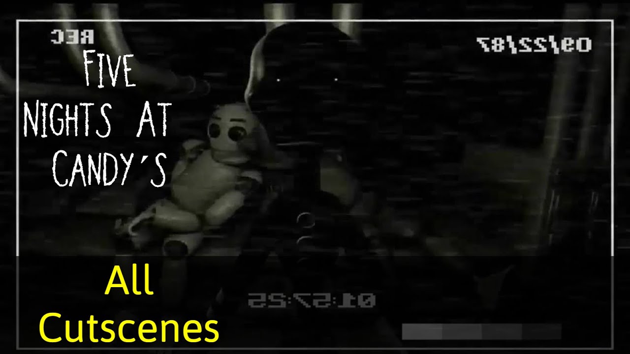 Five Nights at Candy's - All Cutscenes - Walkthrough