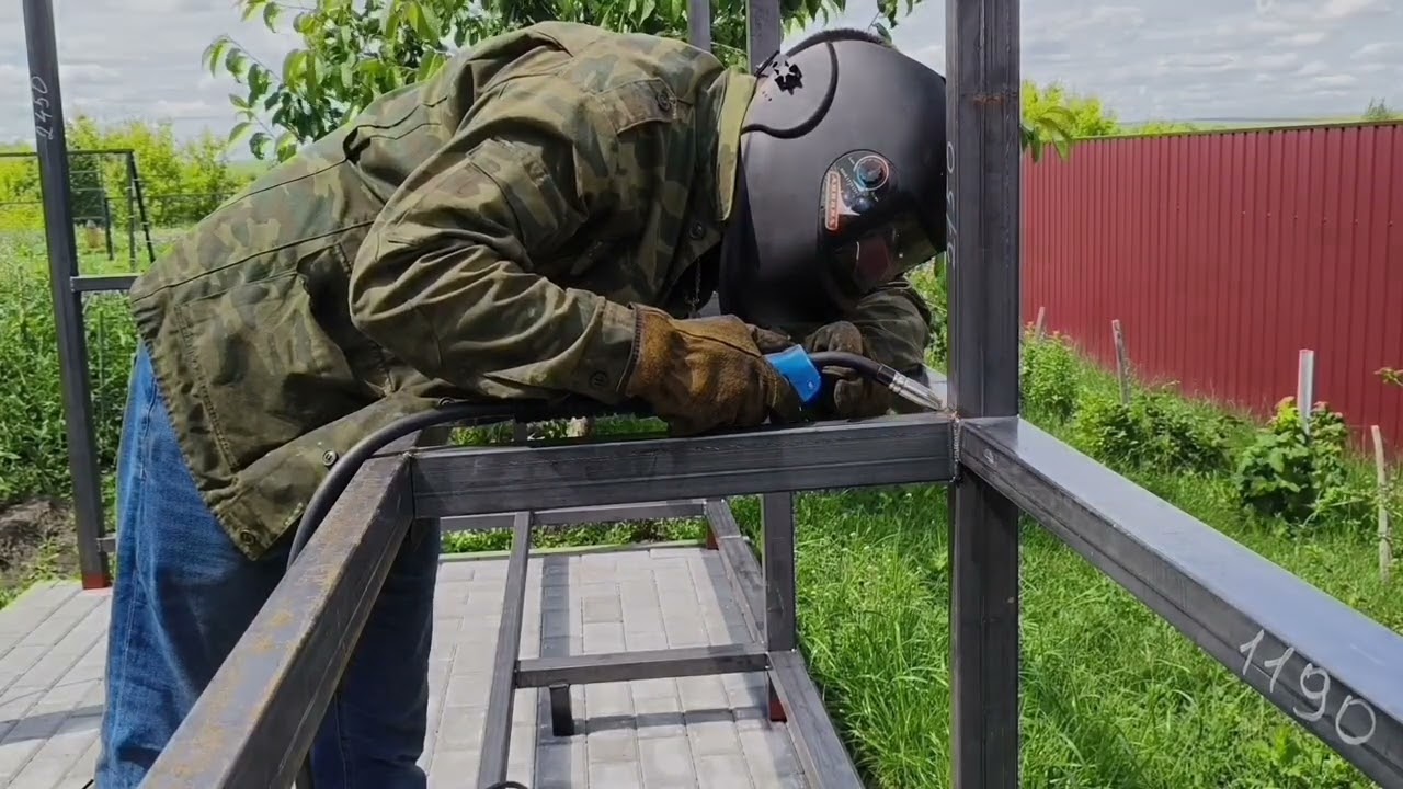 Мангальная зона своими руками ч. 1. Мангал мечты. Barbecue area #diy