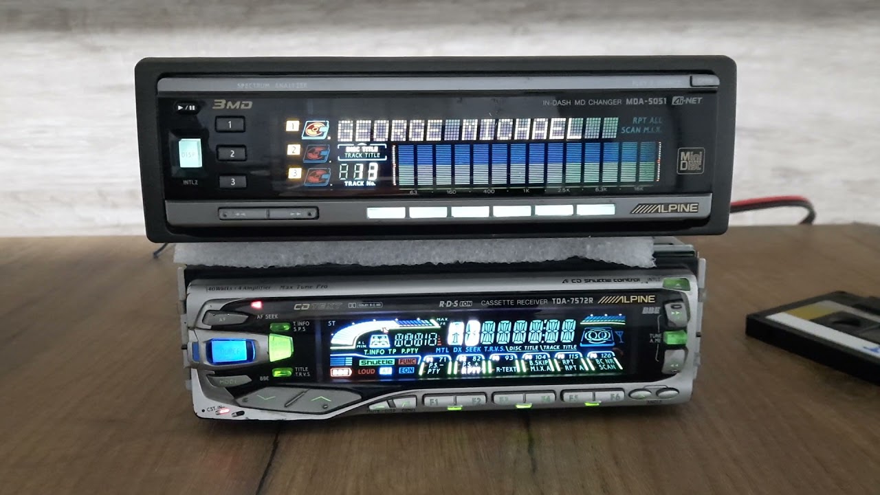 Alpine MDA-5051-TDA 7572R