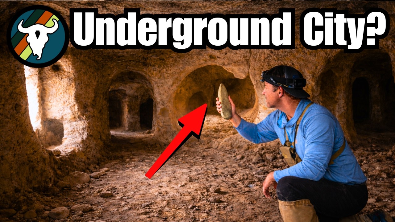 I Found an Ancient Underground City with GIANT…
