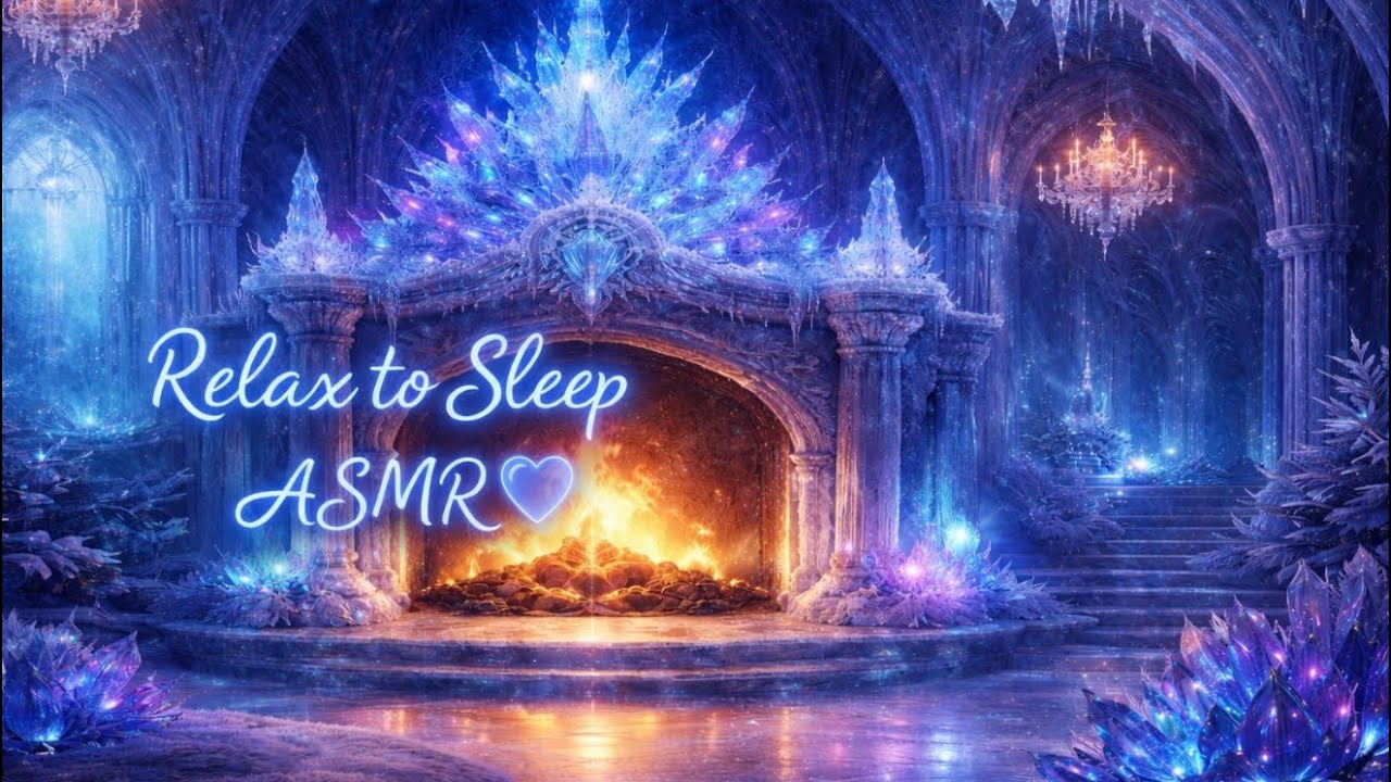 Cozy Fireplace Ambience | 4K ASMR Crackling Fire Sounds for Sleep 