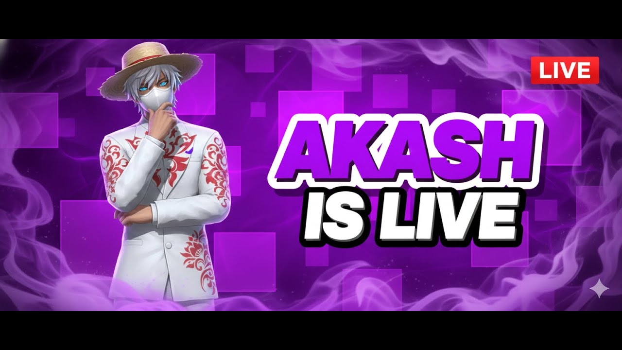 FREE FIRE LIVE 😎 1v2 GUILD TEST |AKASH IS LIVE 🎮💯#aglforce  #freefirelive  #gyangaming #shortsfeed