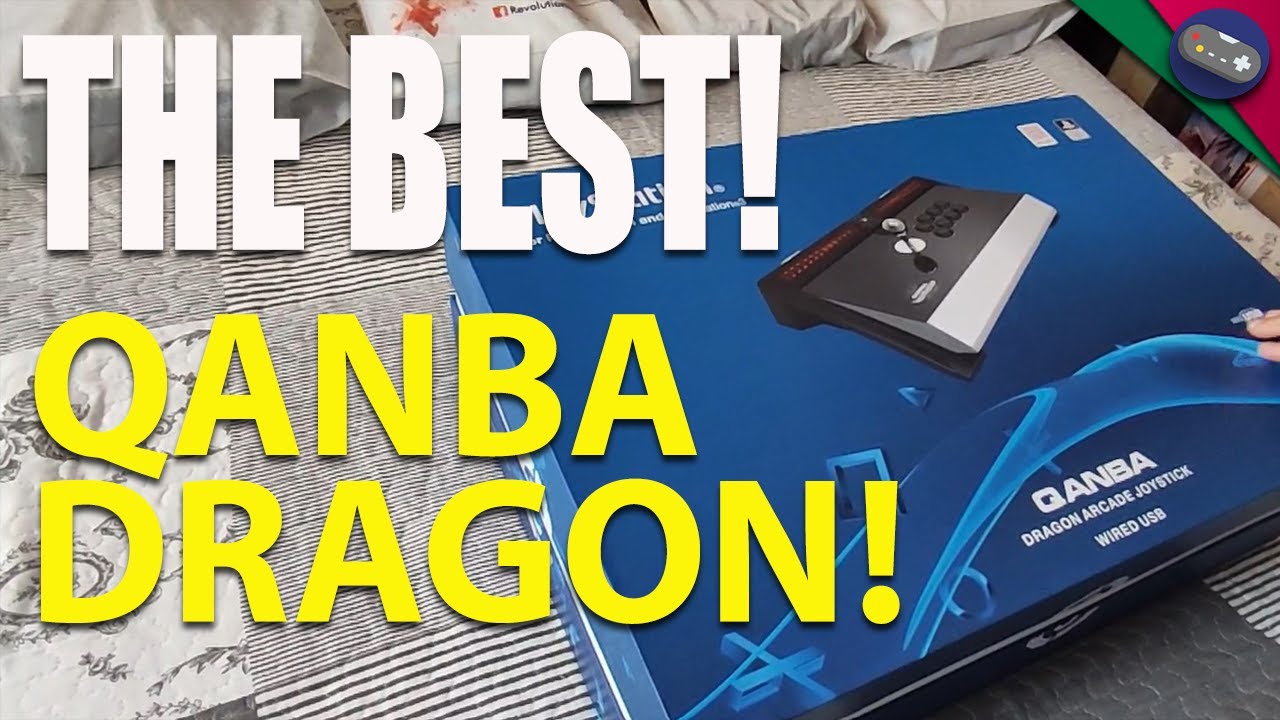 QANBA DRAGON o MELHOR controle ARCADE!! Unboxing + Review!