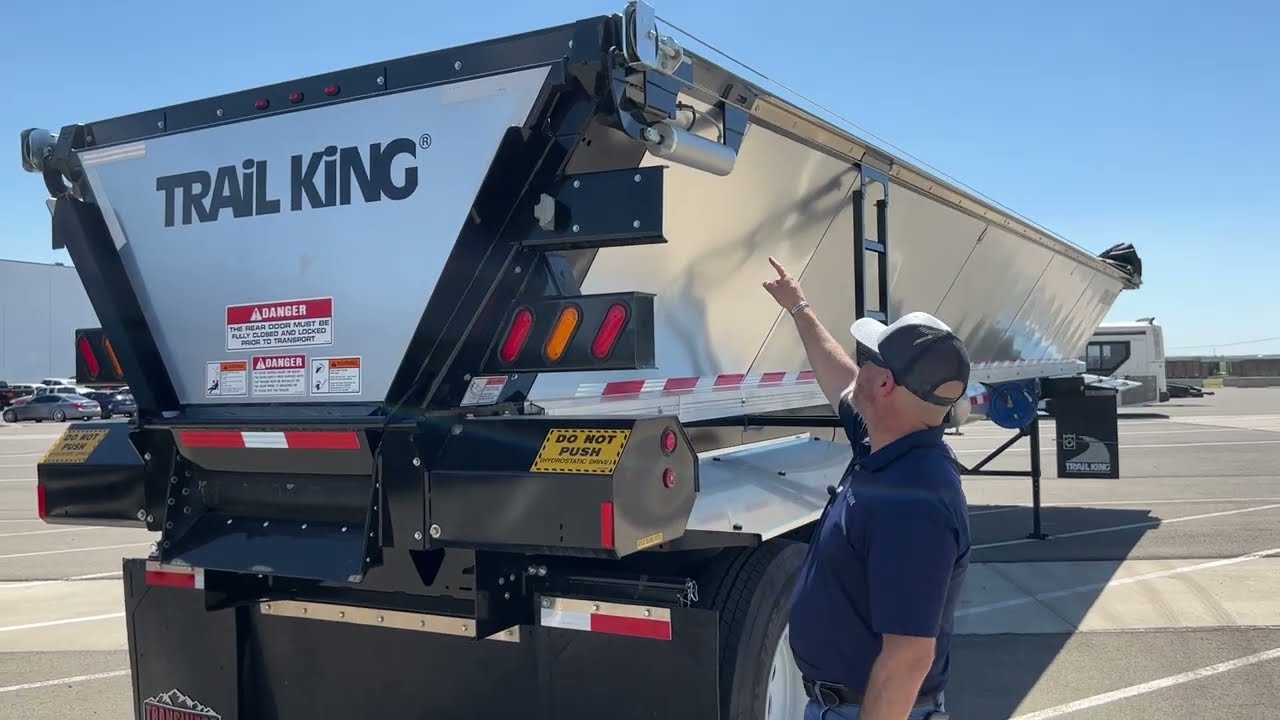 Transwest Trailers 2023 Trail King Live Bottom (OLB 236)