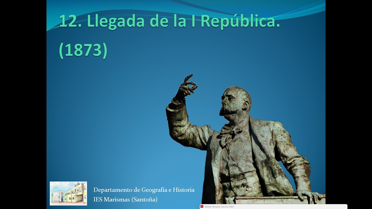 12-  Discurso de Castelar (1873)