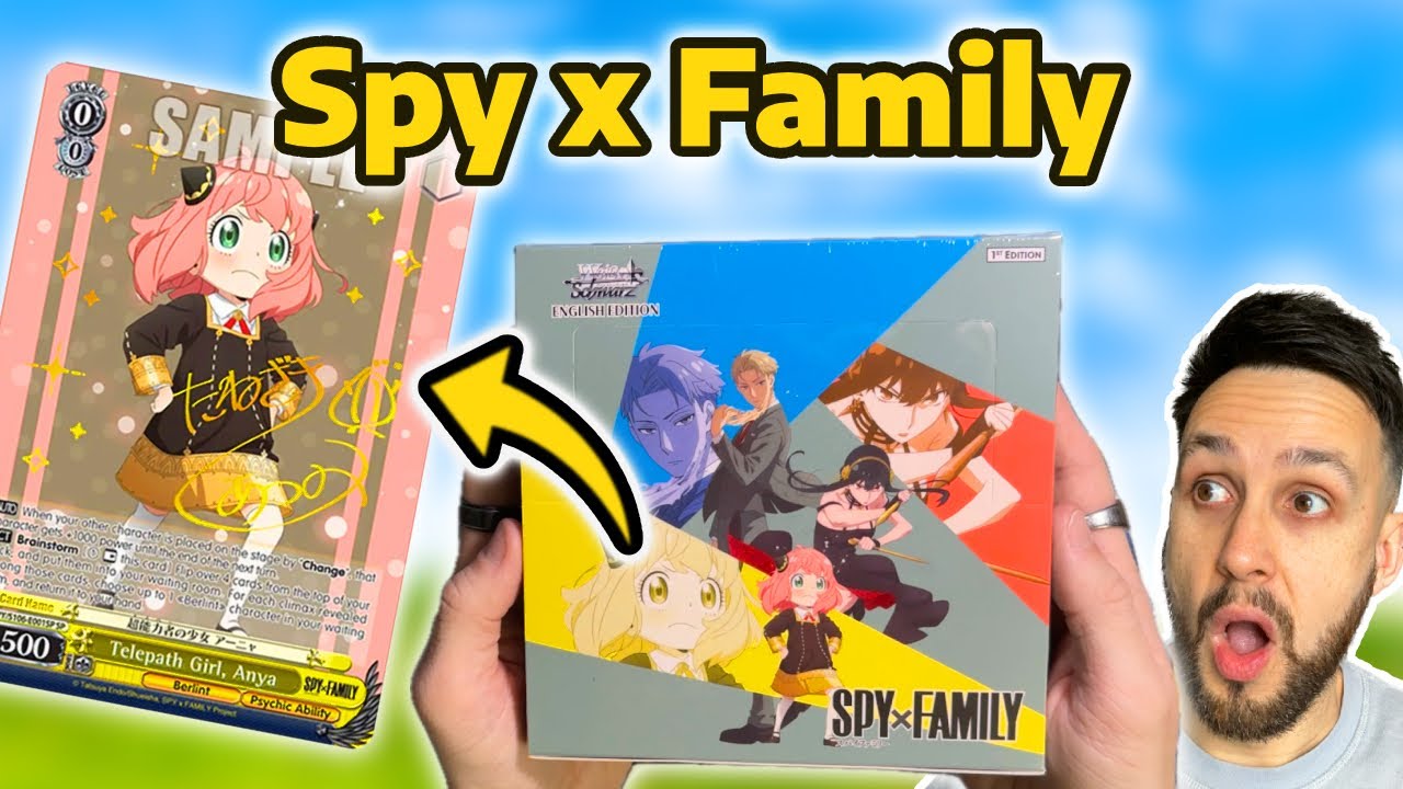 Spy x Family Booster Box Opening! *NEW SET*