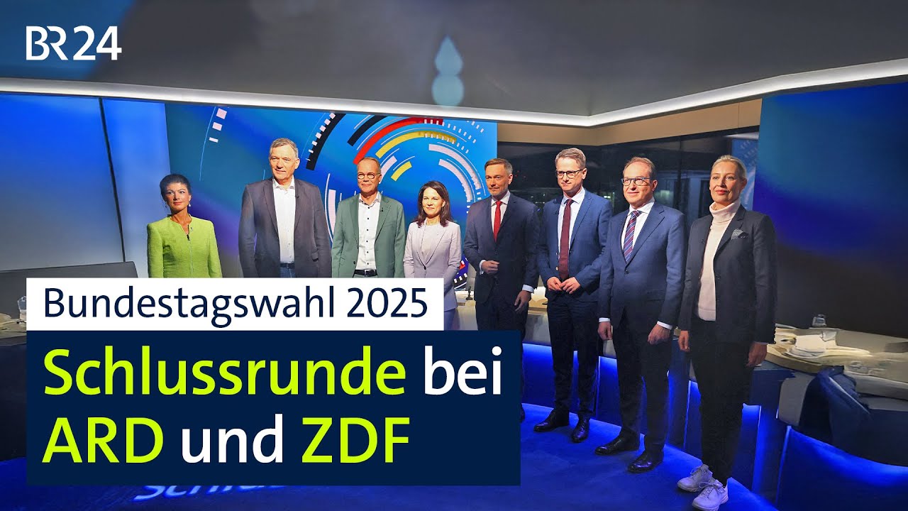 Politiker liefern sich hitzige Debatte bei ARD und ZDF | BR24