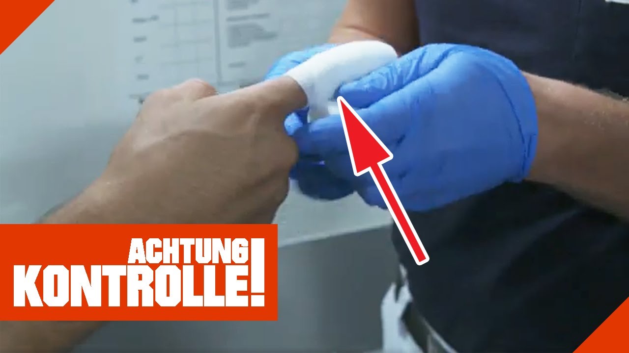Schnitt am Finger! Patient besteht auf Fahrt im Rettungswagen!| 1/2 | Kabel Eins | Achtung Kontrolle