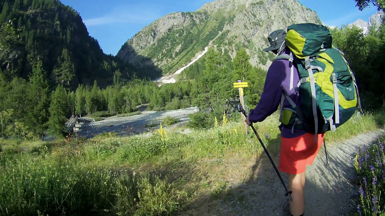 TREK TOUR DES ECRINS GR54 EN 15 JOURS JUILLET 2018 DALMON PARTIE 1