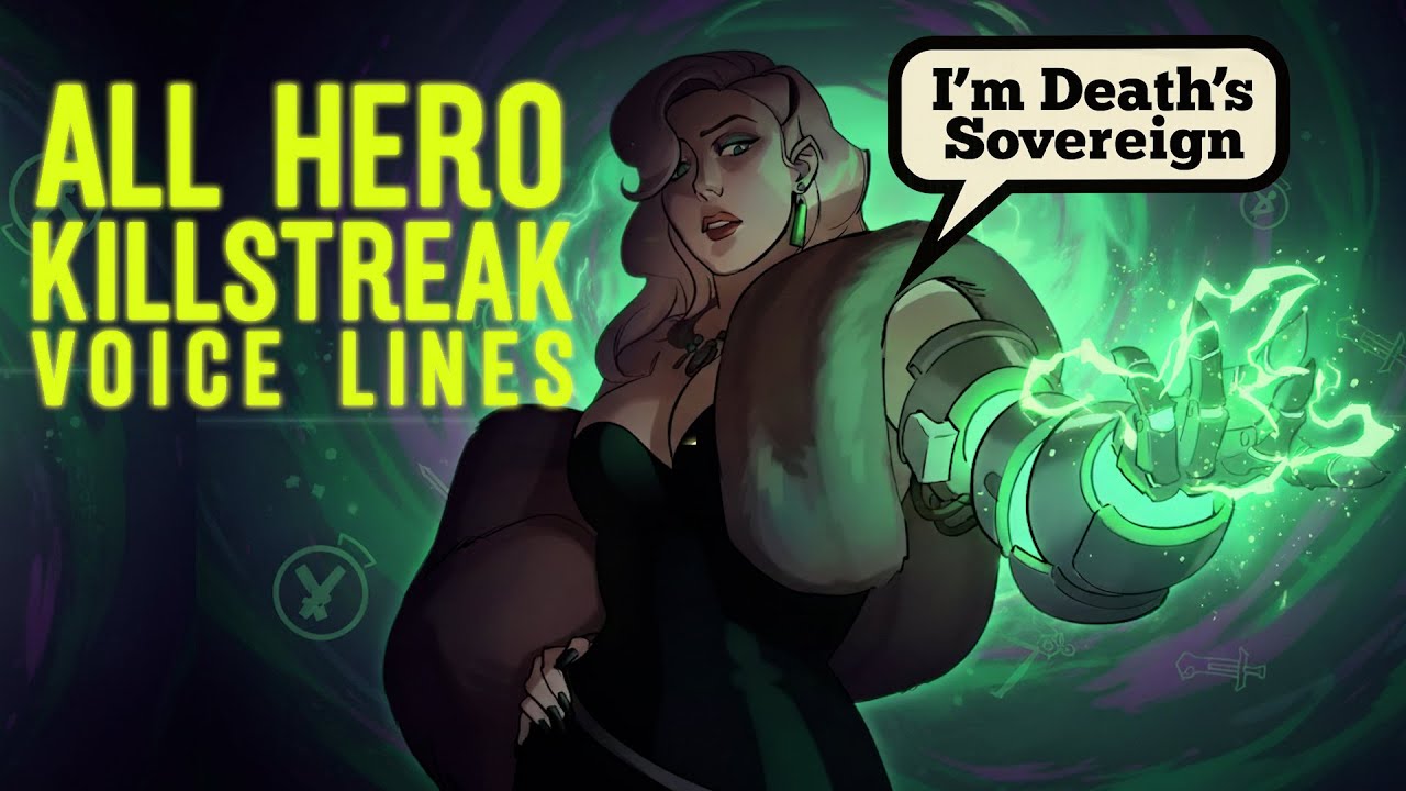 All Deadlock Heroes SAVAGE Killstreak Reaction Voicelines