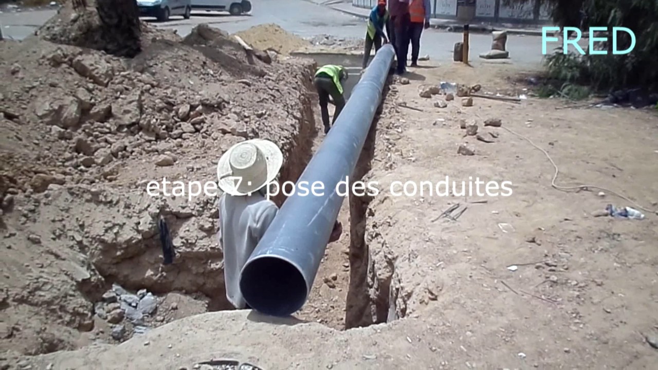travaux d'execution des regards à grilles toutes les etapes de A à Z