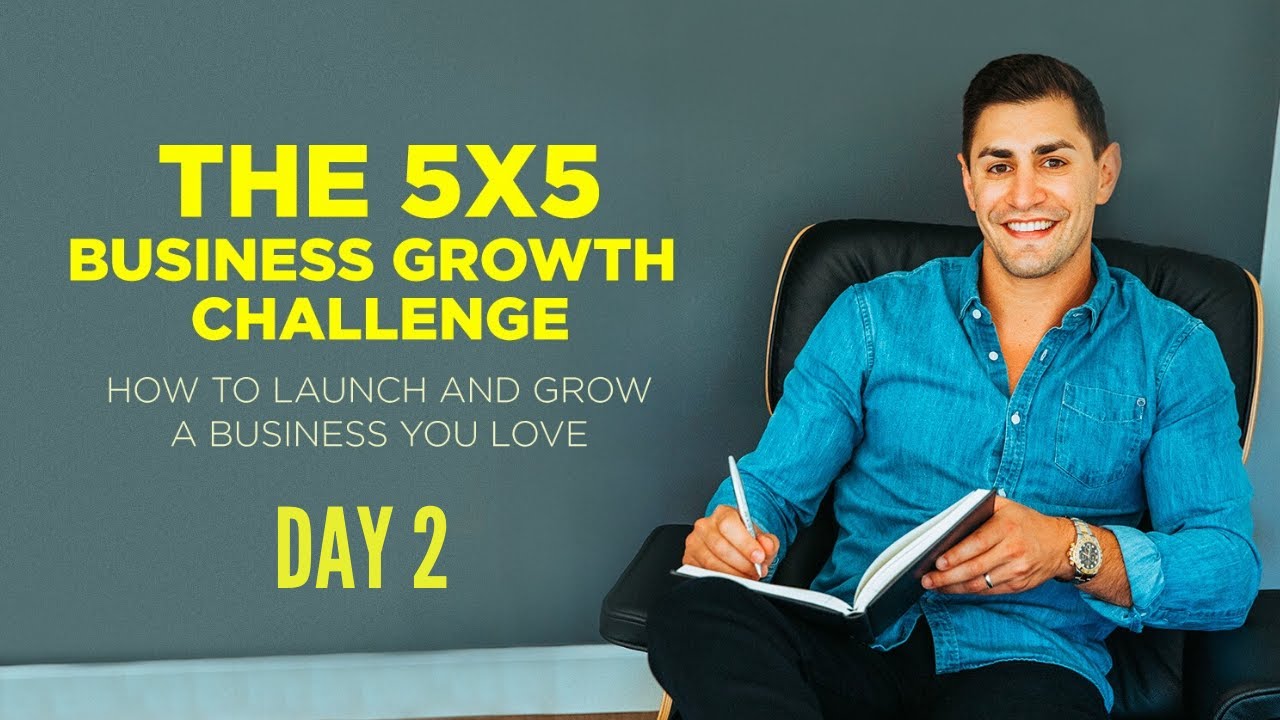 If you’re not growing, you’re dying - Day #2 5x5 Business Growth Challenge