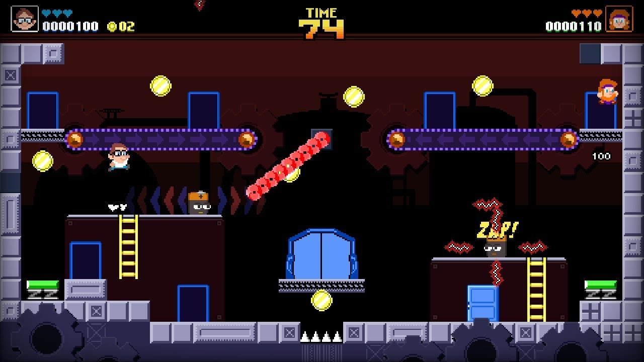 Goliath Depot Gameplay 🚪 Nintendo Switch - Co-op arcade zaniness
