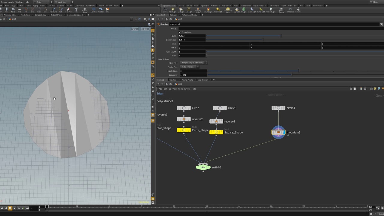 Introduction to Houdini 16: Ordered Menus & Randomness
