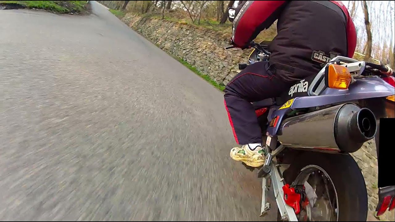 Motoride Aprilia Pegaso 125 | 3rd person view GoPro