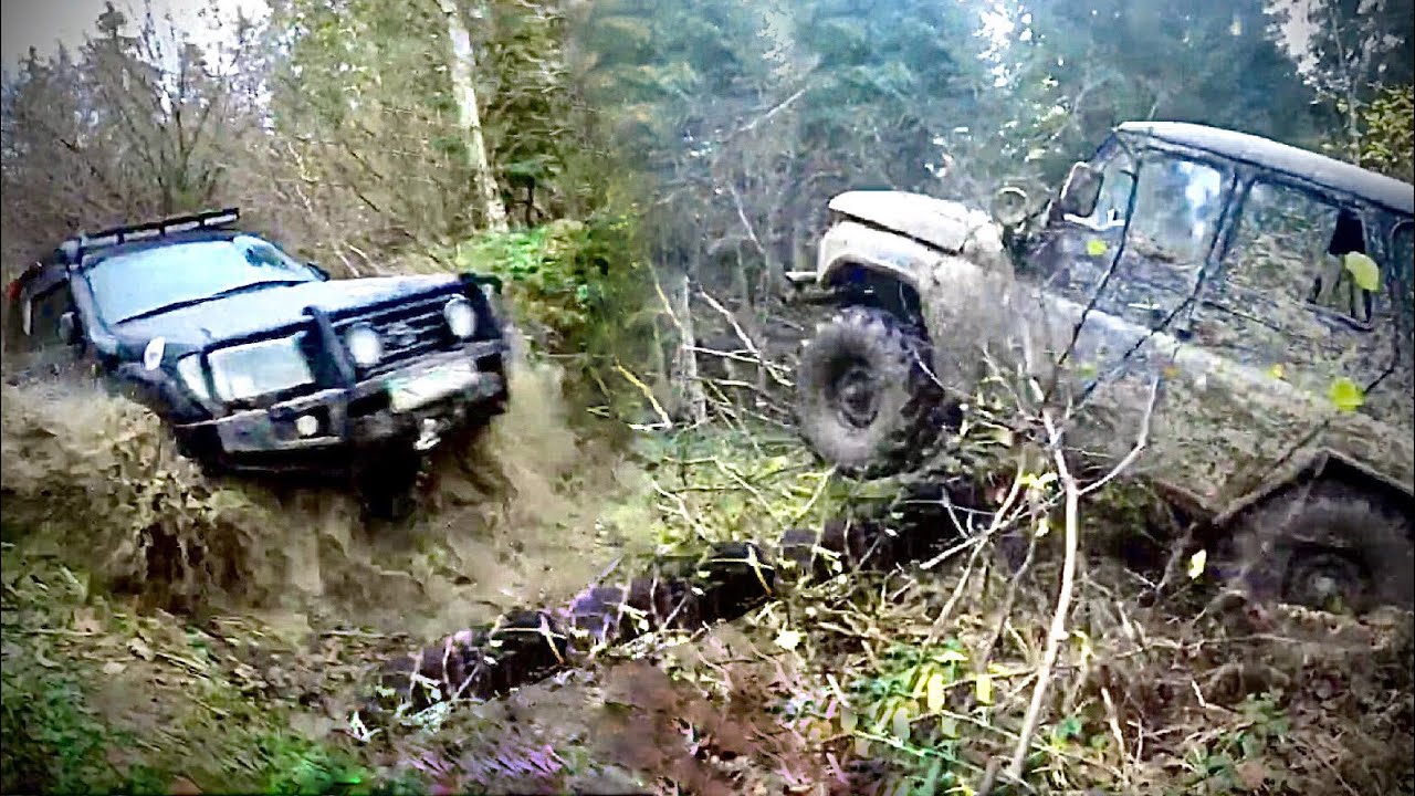Легендарный УАЗ vs Тойота Land Cruiser 100