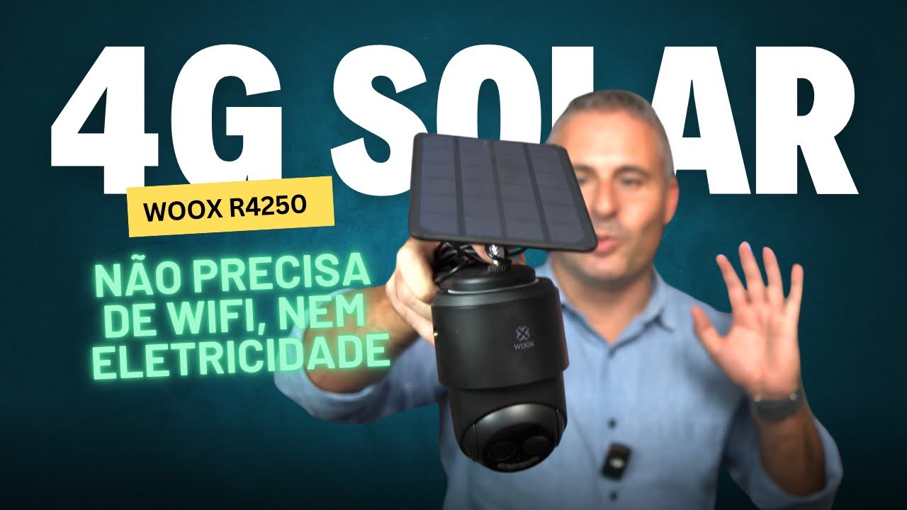 CÂMERA 4G SOLAR - WOOX R4250