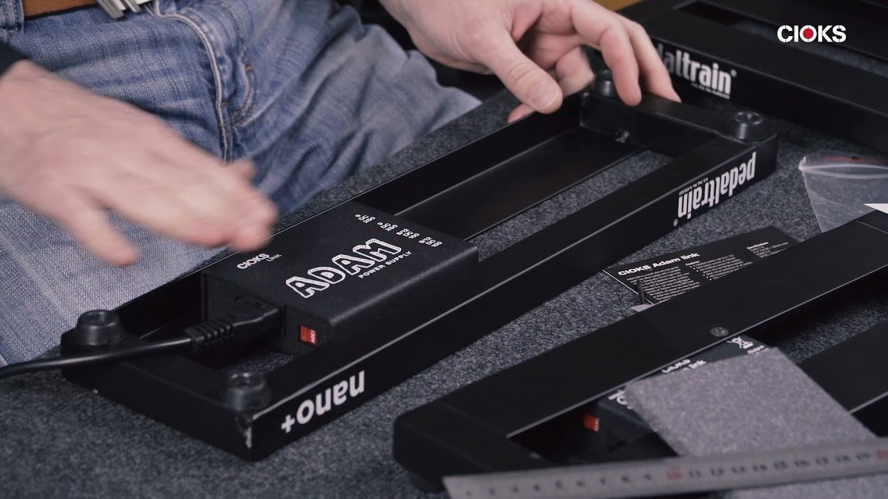 Mounting CIOKS ADAM under Pedaltrain metro or nano+
