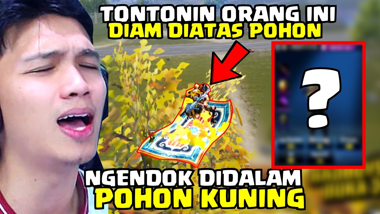 TIPS BIKIN MUSUH BINGUNG PAKAI CARA DAN TRICK INI!! SEMBUNYI DI ATAS POHON - PUBG MOBILE